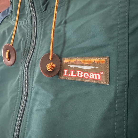 L.L. Bean Color block Anorack - Picture 2 of 4